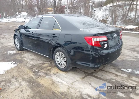 2012 Toyota Camry Le z USA, uszkodzony, nr VIN 4T4BF1FK9CR157966